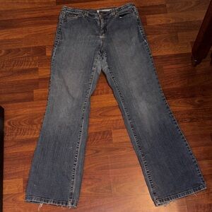 DKNY Dark Blue Flare Women's Jeans - size 12L